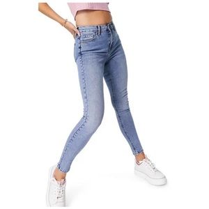 High rise TOPSHOP blue jeans size 28